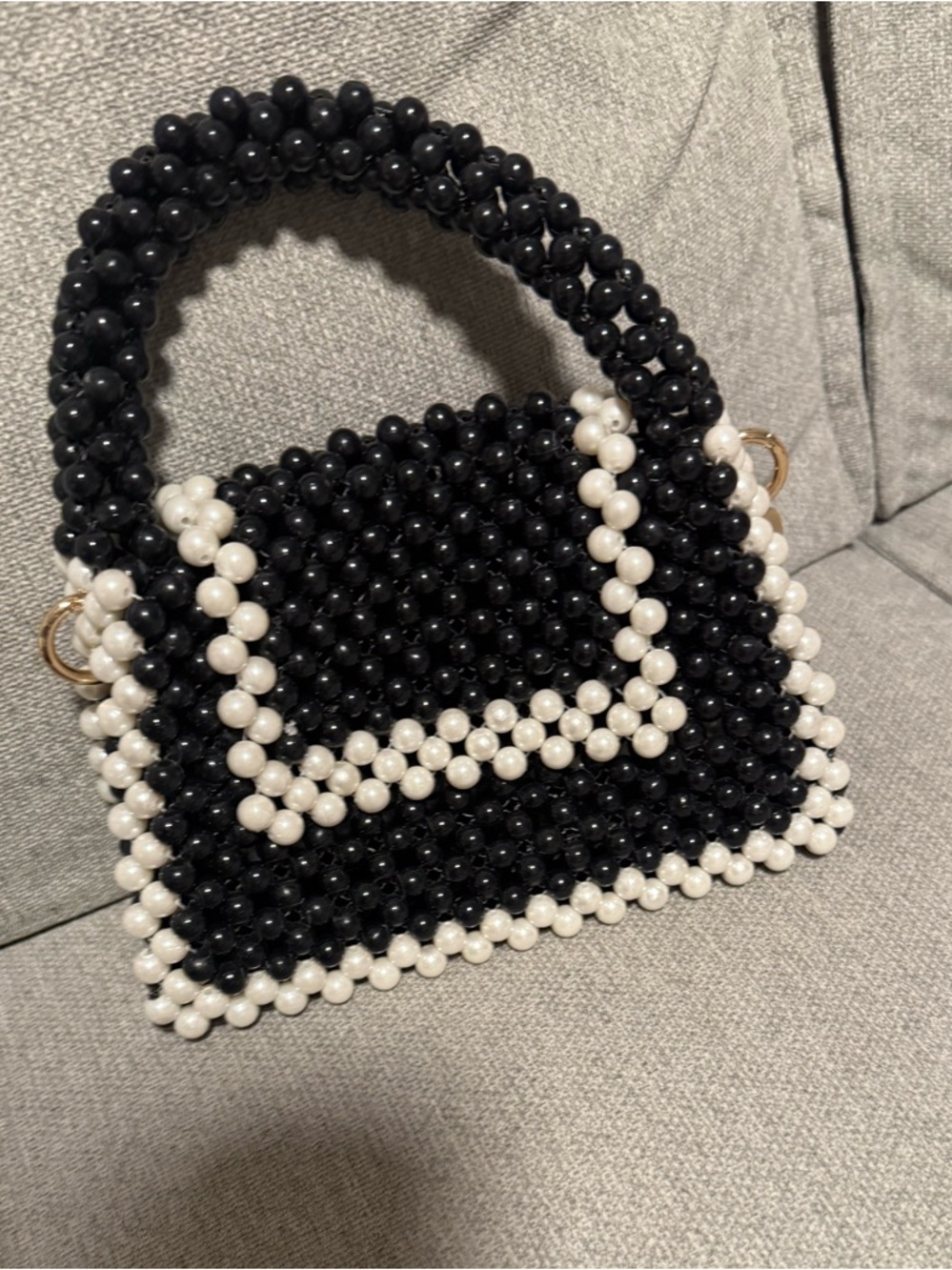 Target Kate Spade Pearl Bag Black And White Exclusive In Hand Brand New With Tag